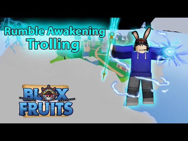 Replying to @0hvr0 Awakened Rumble is so Fun to Use in Blox fruits ngl