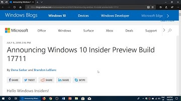 Windows 10 Redstone 5 Insider preview build 17711 Available Fast Ring July 6th 2018