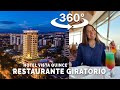 El Primer Restaurante Giratorio en Centro América, Hotel Vista Quince en Guatemala | FREE TRAVEL