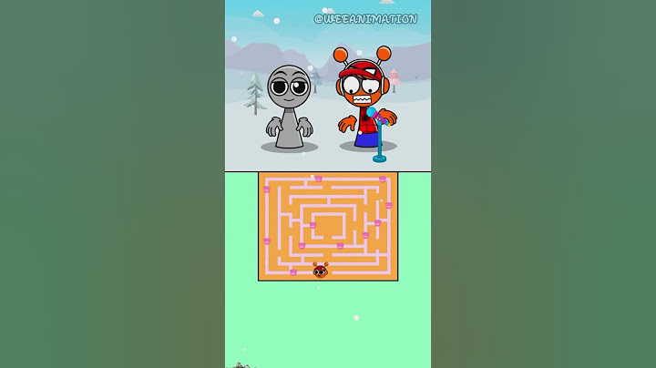 Maze challenge, it's fun, Can Oren win the game? #shorts #sprunki