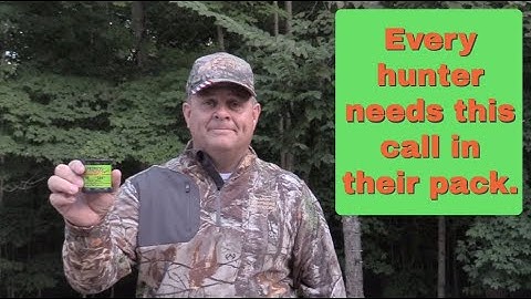 REVIEW:  Primos Original Can Deer Call - Super Easy to Use and Every Hunter Should Have One