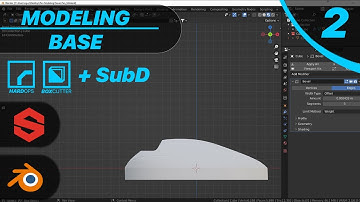 Modeling 3D Fan Game Asset | Modeling Base | Part 2