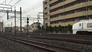 651系1000番台回送と宇都宮線E233系【北大宮】