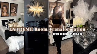 Extreme Room Transformation + Room Tour | Shopping Haul, New Furniture, Pinterest Inspired Makeover