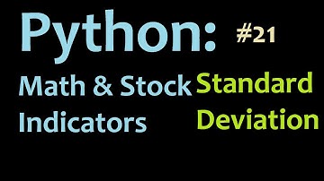 Python Standard Deviation part 2: Programming in Python, and Graphing in Matplotlib