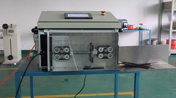 Multi core cable cutting and stripping machine, Cutting Stripping Multi-conductor cables