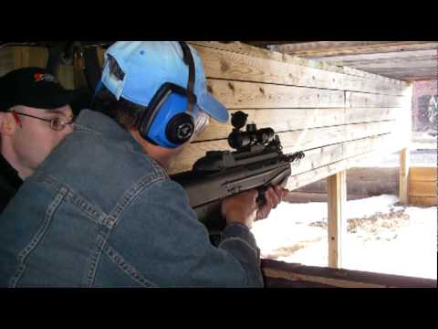 Nathaniel and Loel at the Shooting Range