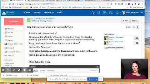 Adding images to assignment submissions in Schoology