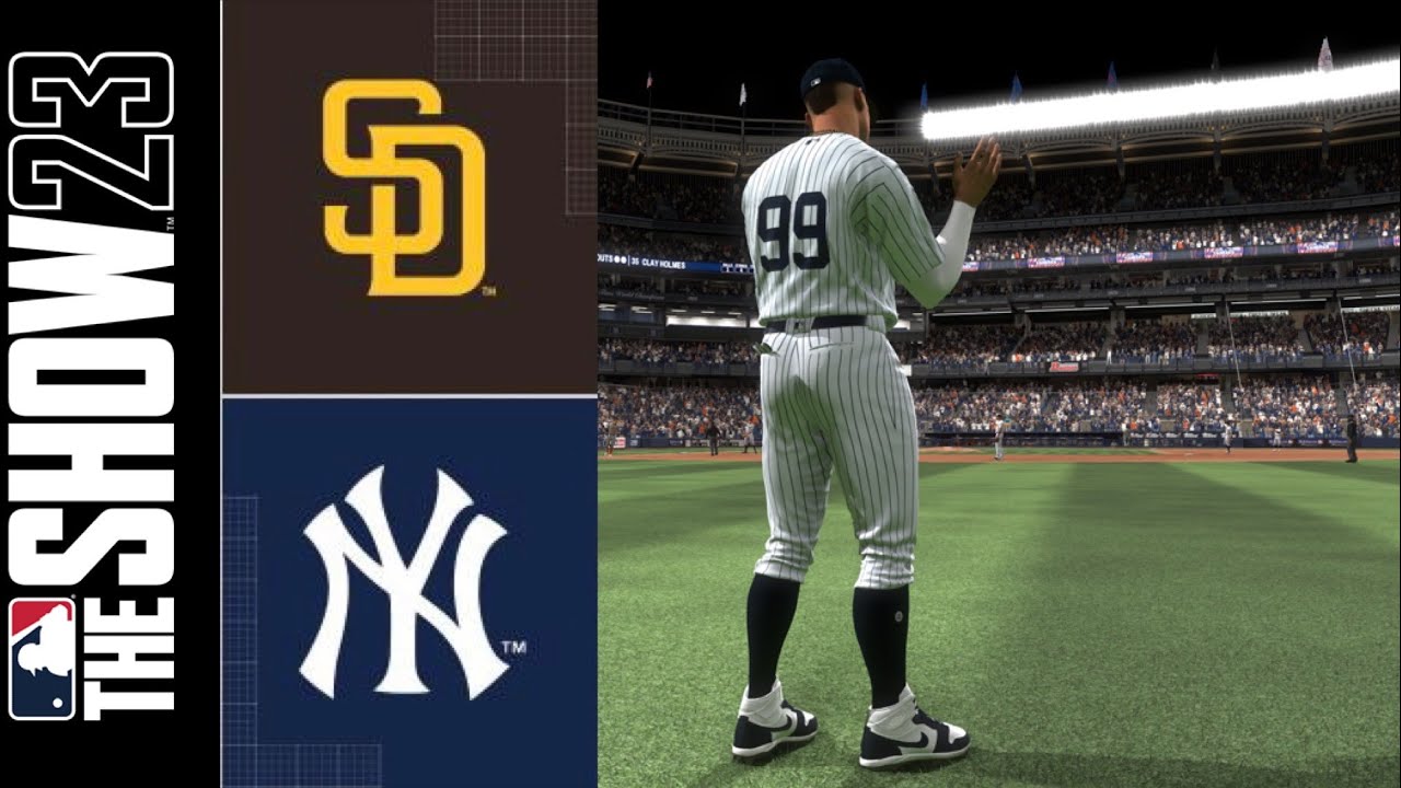 Padres vs. Yankees Game 54 MLB The Show 23 Franchise YouTube