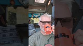 Solo Vanlife Heading North - KTM Coffeetime In Adria Twin
