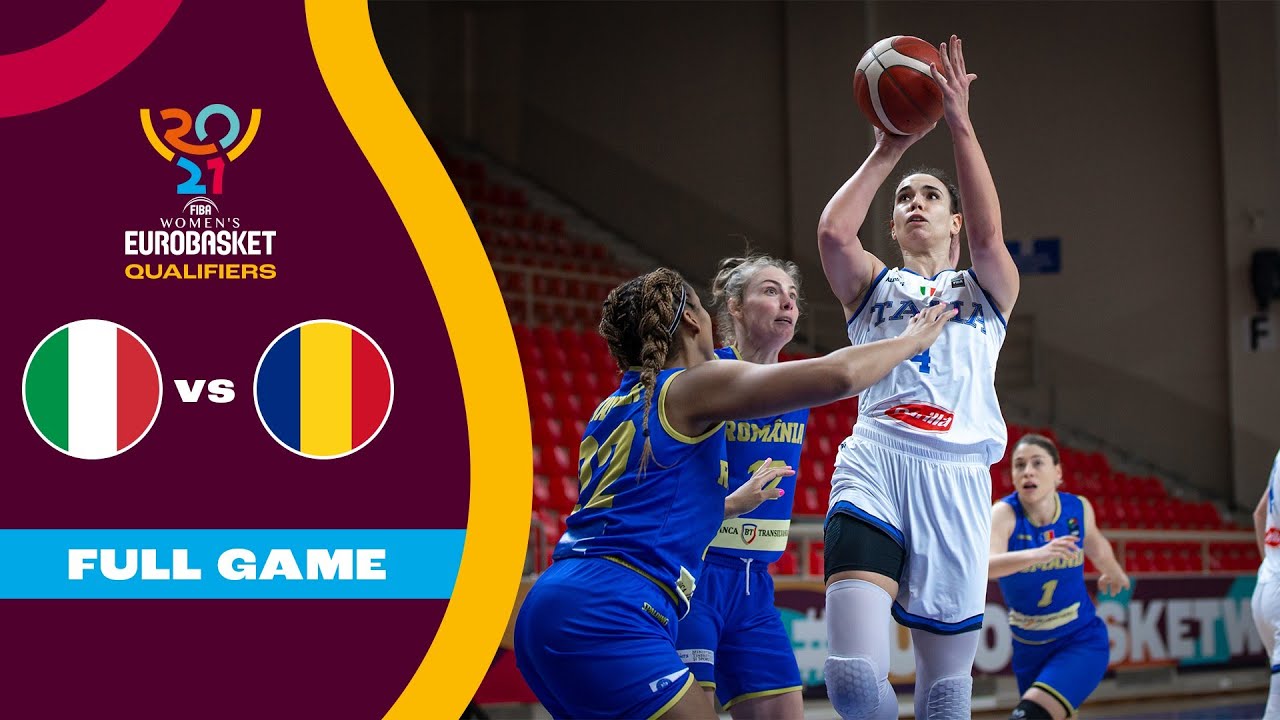 Italy v Romania | Full Game - FIBA Women's EuroBasket Qualifiers 2021