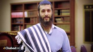 How to Put on a Tallit  The Jewish Prayer Shawl