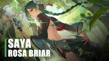 New Skin | Saya - Rosa Briar | Heroes Evolved | NetDragon