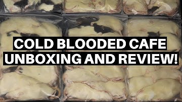 Cold Blooded Cafe Unboxing And Review + Ball Python Feeding - Benjamin