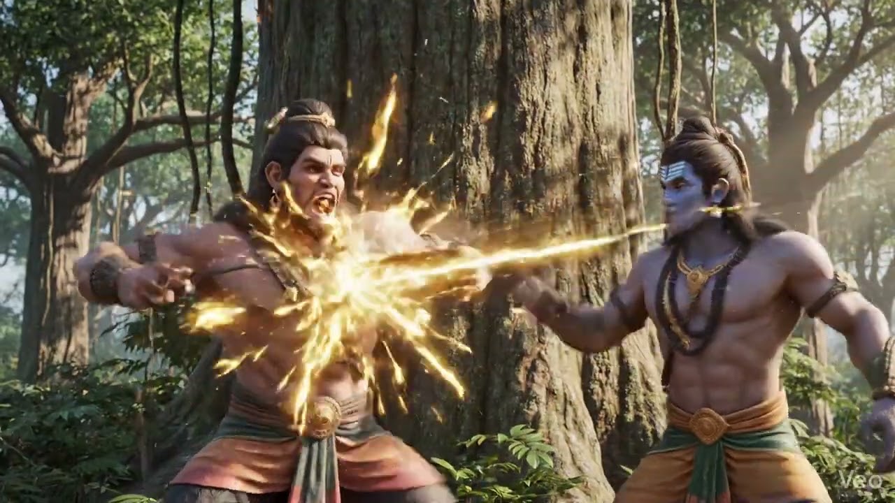 Bali or sugriv ki ladai 