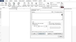 How to Set Up Microsoft Word Documents to Create Tabs & Dividers : Microsoft Office Lessons 
