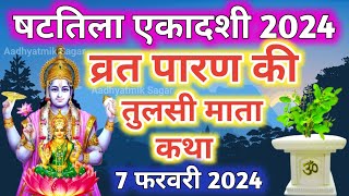 षटतिला एकादशी व्रत के पारण में सुनें तुलसी माता की कथा Shattila ekadashi Parana katha Tulsi mata