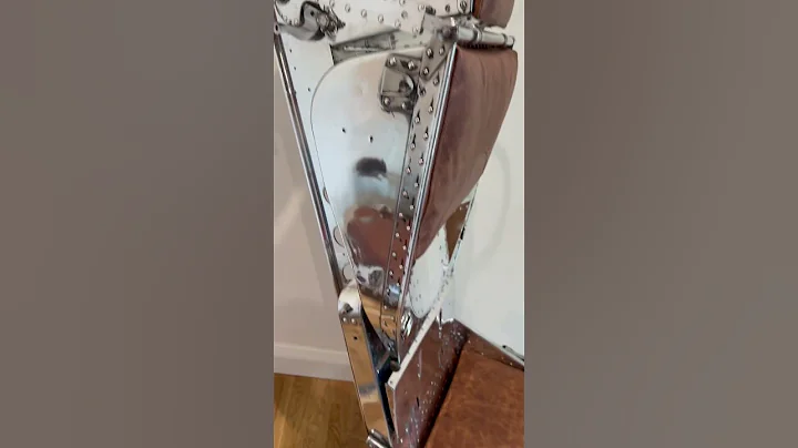 Aviation & Binoculars - Martin Baker Bomber polished ejection seat