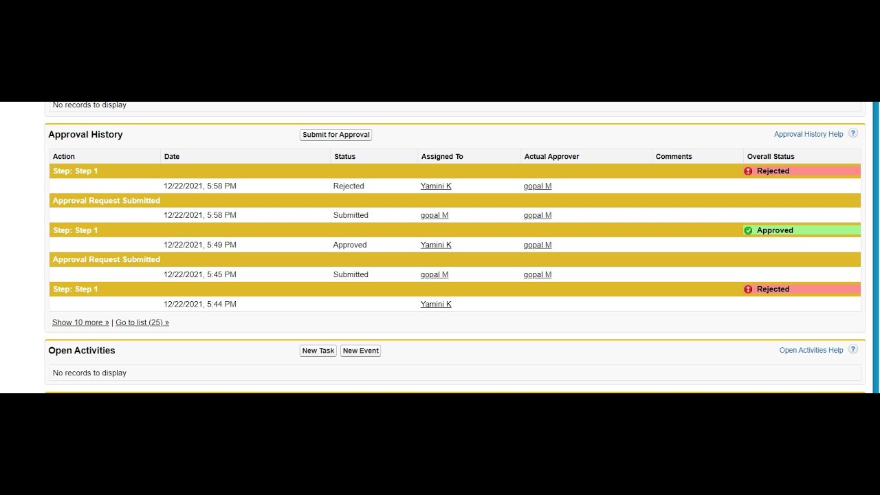 # Approval Process in Salesforce ! Salesforce admin ! Process Day (15 ...