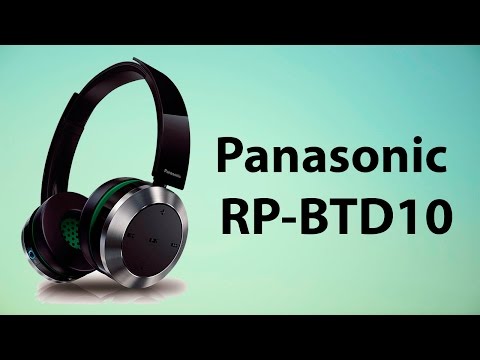 Видеообзор на Bluetooth-наушники Panasonic RP-BTD10 (Review Bluetooth-headset Panasonic RP-BTD10)