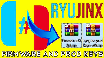 Ryujinx Firmware and Prod Keys Setup