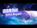 528 Hz Healing Meditation | DNA Repair | 1 Hour No Ads