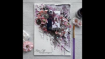 Step-by-Step tutorial Mixed Media Canvas 