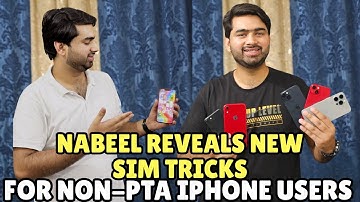 Non PTA iphones sim Trick From Nabeel😬🥲|Next Konsy iphones pr deal lgao😍😉
