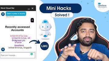 Embed an LWC inside an Einstein Bot | Mini Hacks Solved