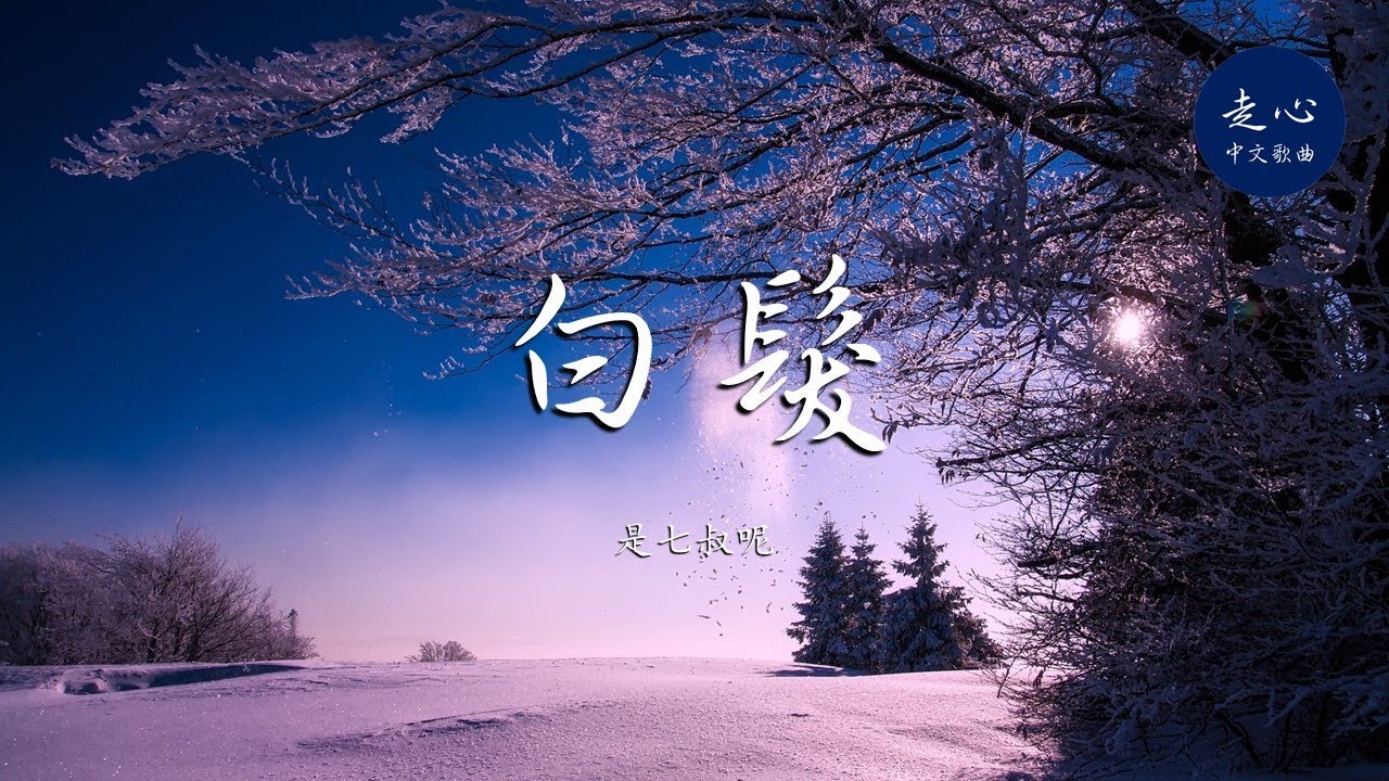 是七叔呢 - 白髮 | 高音質動態歌詞 - YouTube