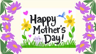 Mothers day music video greeting card - Happy Mother's Day