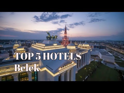 TOP 5 hotels with 5* in Belek, Best Belek hotels 2020, Turkey