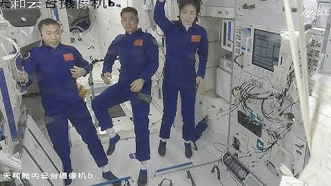 Replay! Chinese astronauts deliver science lecture from space