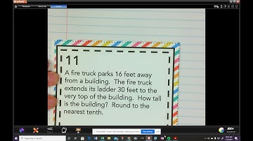 Pythagorean Word Problems