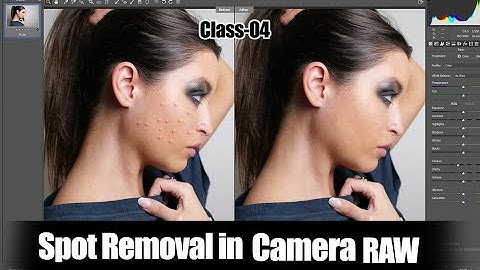 Photoshop CC QUICK Tip: The Spot Removal Tool in Camera Raw//Sk Editing//