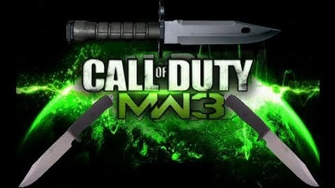 MW3: Throwing Knife Spree Alley Oop?!?