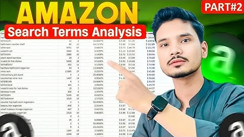 How to optimize amazon ppc campaign 2024 | Search Term Report Analysis | Part 2