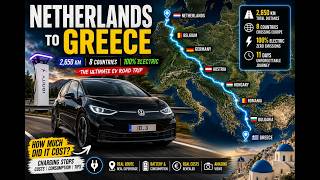 Can a VW ID.3 Drive Across Europe? | 2,650 km EV Road Trip