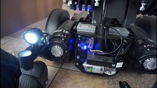 VLOG 315: installing lights on permobil M3