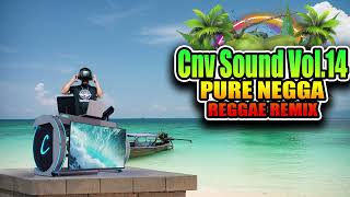 Cnv Sound Vol. 14 (Reggae Remix) PURE NEGGA - Dj Jhanzkie 2023 Tiktok Viral Resimi