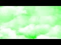 Flying inside clouds(green screen background)