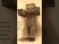 The Dark Truth Behind Zombies | Minecraft Most Tragic Mob #shorts