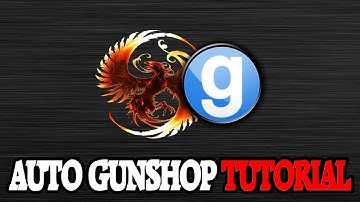 GMOD 13 - Auto Gunshop with Money Detector [Wiremod]