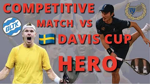 Cutthroat Match vs DAVIS CUP Hero & x46 Pro Champ  #tennis