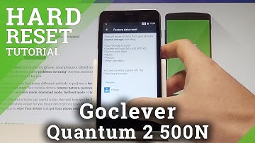How to Factory Reset Goclever Quantum 2 500N - Wipe Data / Restore Default Settings