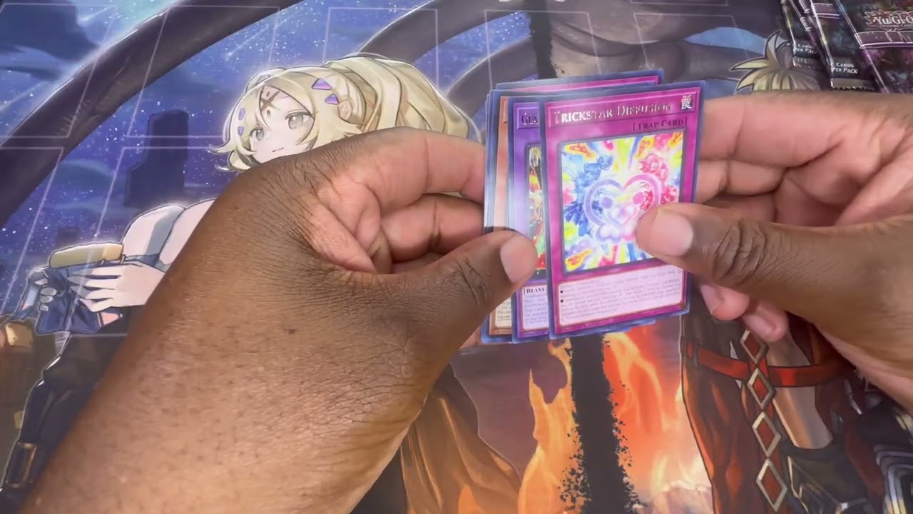 Yu-gi-oh random pile of booster packs opening