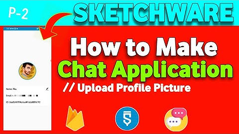 Chat App : Upload profile pictures on Sketchware | firebase storage |#Rajeshsardar