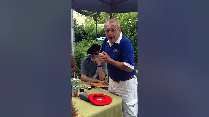 Jean Recapet sings La Marseilles Bastille Day 2014