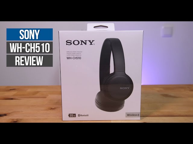 Sony WH-CH510 Headphones Review: Wireless Audio on a Budget!