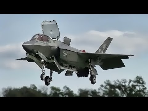 F-35B Lightning II Test • Vertical Landing On Sloped Surface